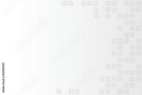 White and grey template for design. Business and banner background. Abstract space for design. Network style with rectangular shape2.