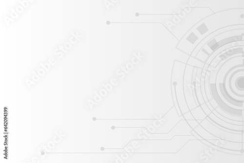 White and grey template for design. Business and banner background. Abstract space for design. Network style with rectangular shape4.