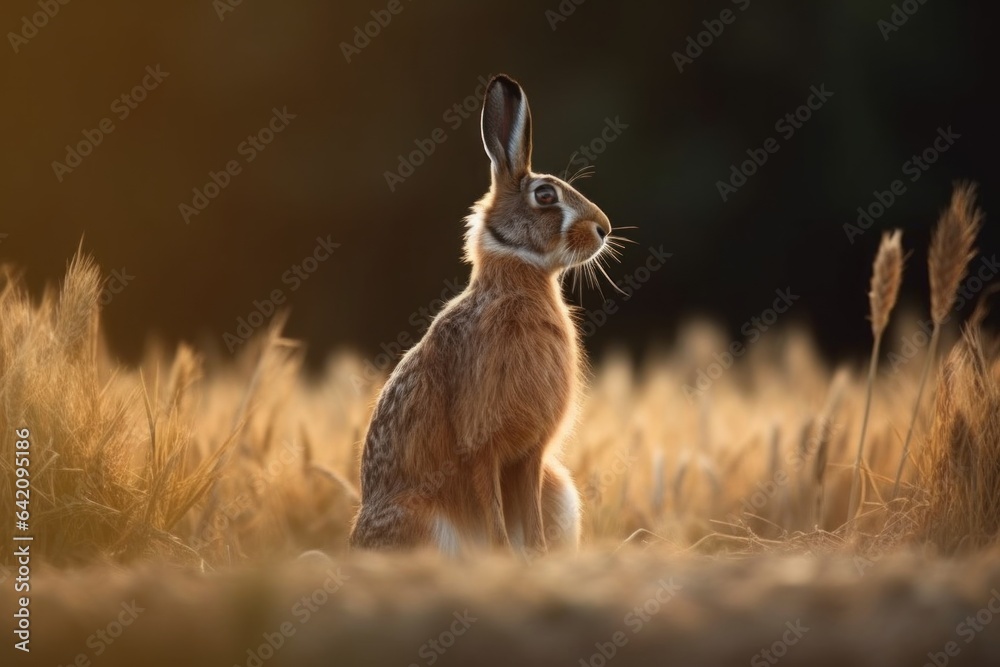 The European hare (Lepus europaeus), also known as the brown hare