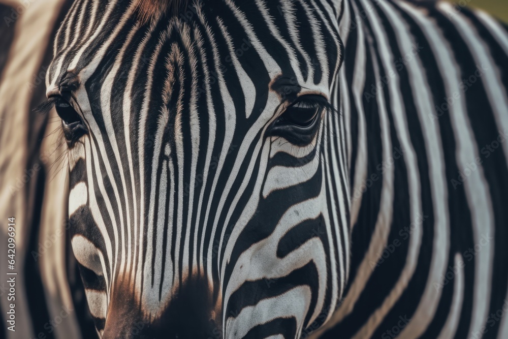 zebra in natural habitat zebra in natural habitat