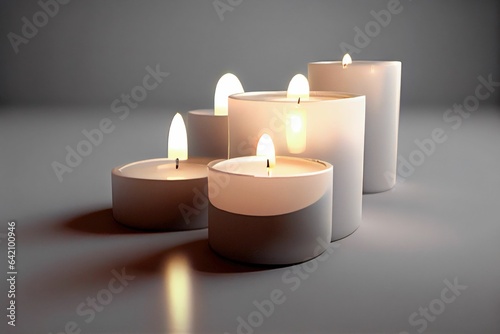 Creating a Cozy Atmosphere with Warm Candlelight and Soft Illumination