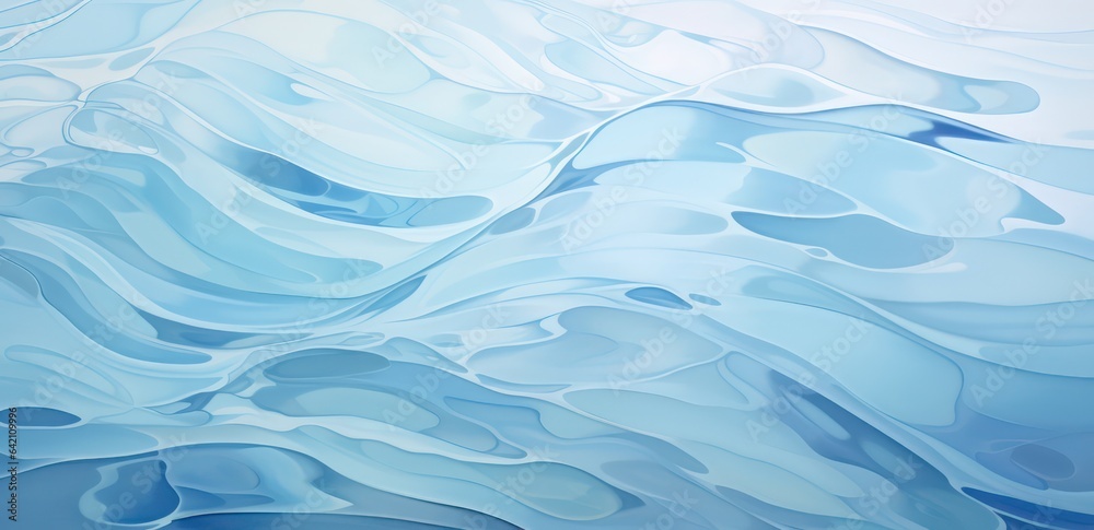 Blue and white abstract ocean wave texture. Banner Graphic Resource as background for ocean wave abstract graphics