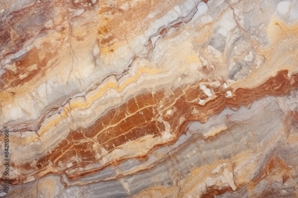 Glistening Quartzite: A Captivating Macro View of Nature's Dazzling Crystalline Formation