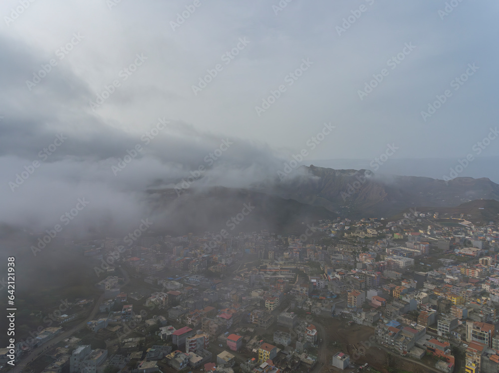 Aerial photos of Assomada in Santiago Island, Cabo Verde, reveal the ...