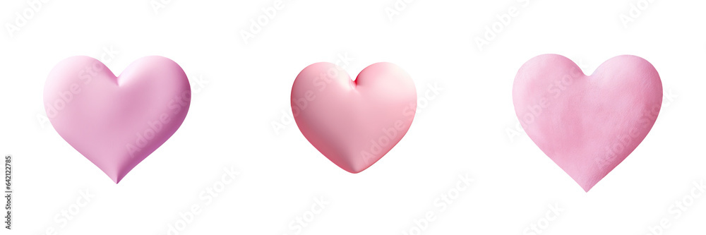 Black textutransparent background with a pink heart