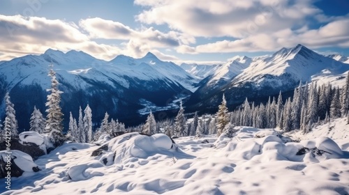 Inspiration in the Mountains: Snowy Landscapes at Altitude 