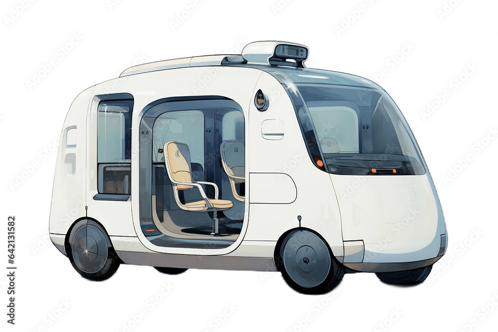 Driving car on Transparent Background, PNG , Generative Ai