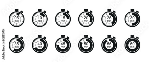 Timer icon vector illustration. Clock on isolated background. Time sign concept.
