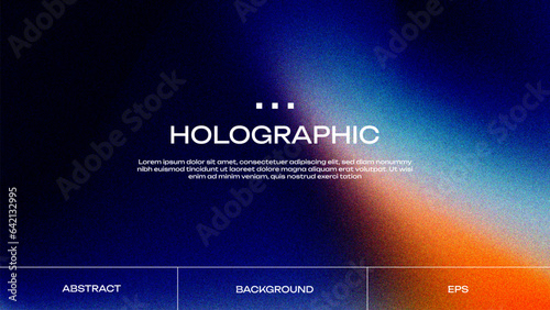 Sleek and modern holographic gradient background. Modern trendy gradient background for web cover, poster, business, banner etc