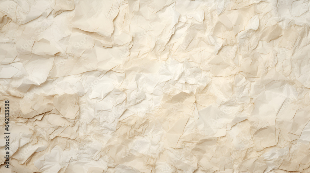 Waste paper texture. Crumpled paper background with copy space. Recycling paper and giving paper the second life. Environmental concern or taking care of the environment concept. Save the trees Waste paper texture. Crumpled paper background with copy space. Recycling paper and giving paper the second life. Environmental concern or taking care of the environment concept. Save the trees