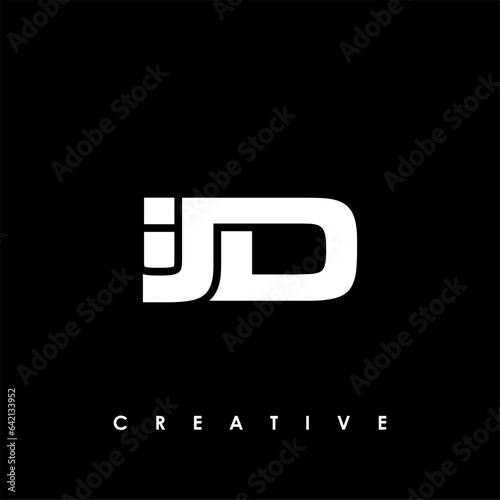 IJD Letter Initial Logo Design Template Vector Illustration