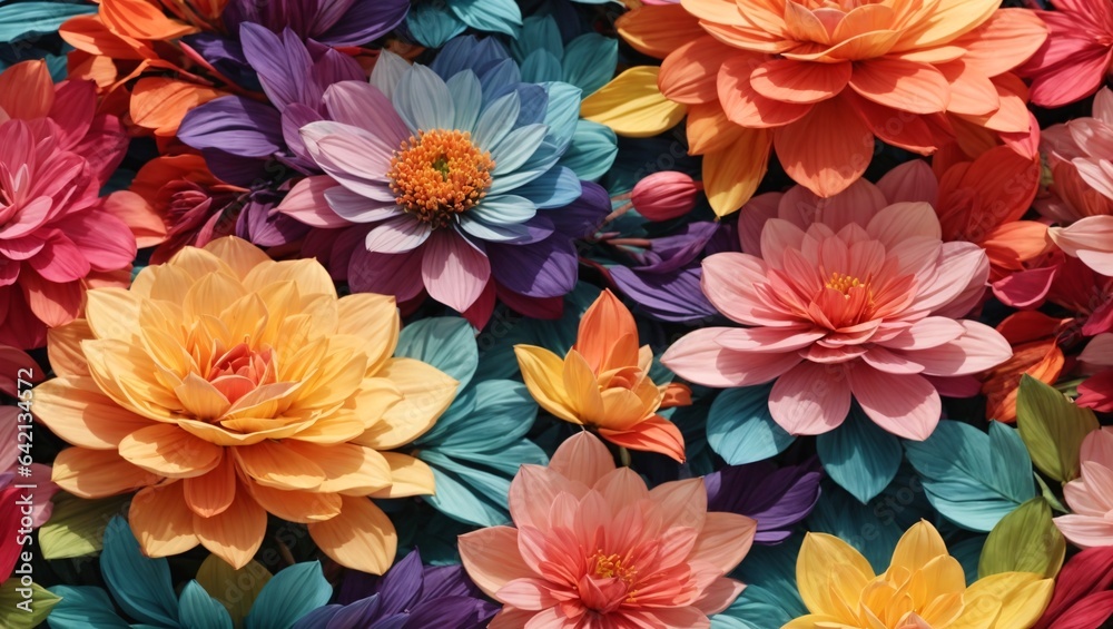 Obraz premium flower pattern