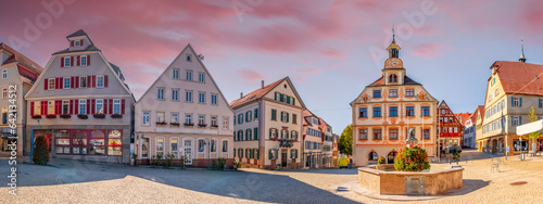 Altstadt, Vaihingen an der Enz, Baden Württemberg, Deutschland 