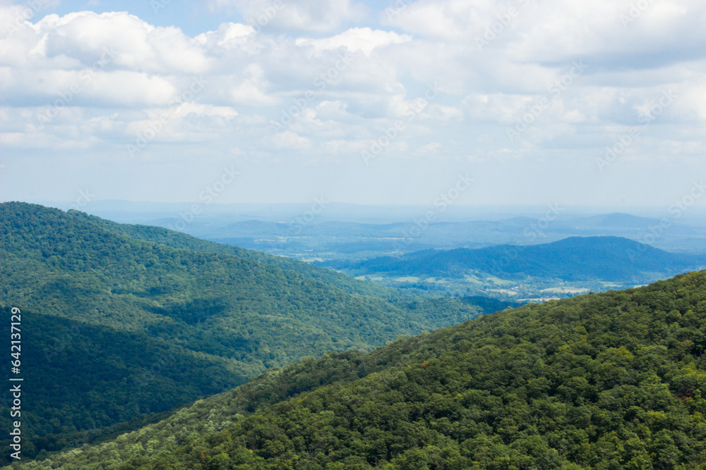 Naklejka premium Shenandoah Skyline