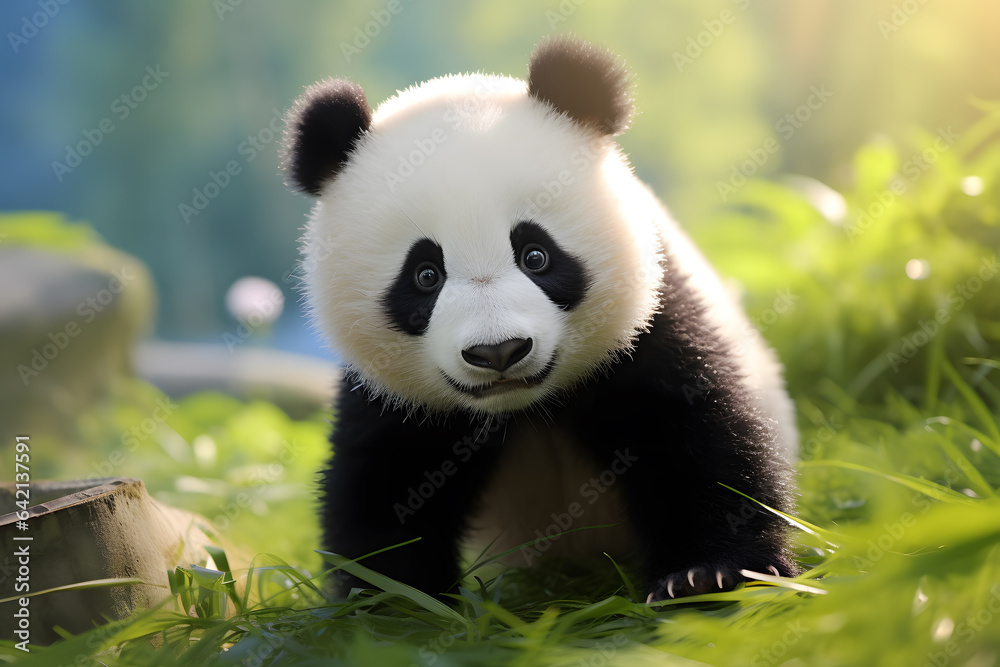 Obraz premium 大熊猫panda