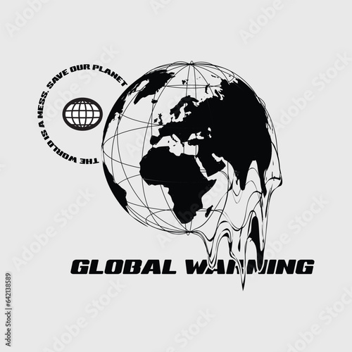 Street wear design inspiration. Retro futuristic design for apparel, clothing, and poster