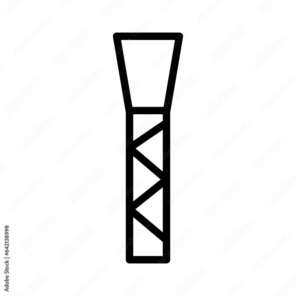 Didgeridoo Instrument Musical Outline Icon Didgeridoo Instrument Musical Outline Icon