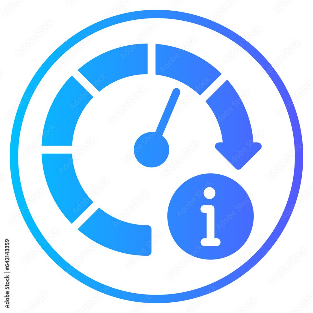performance gradient icon performance gradient icon