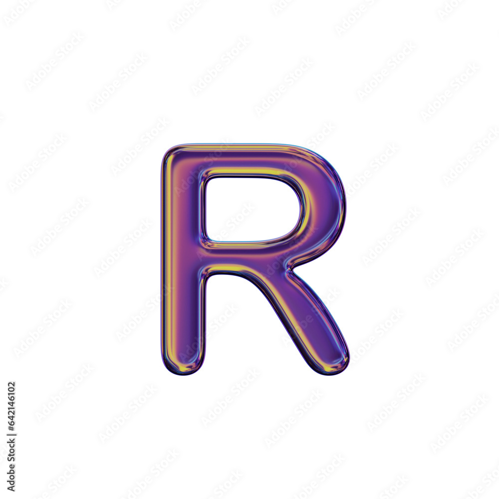 3D Letter R 3D Letter R