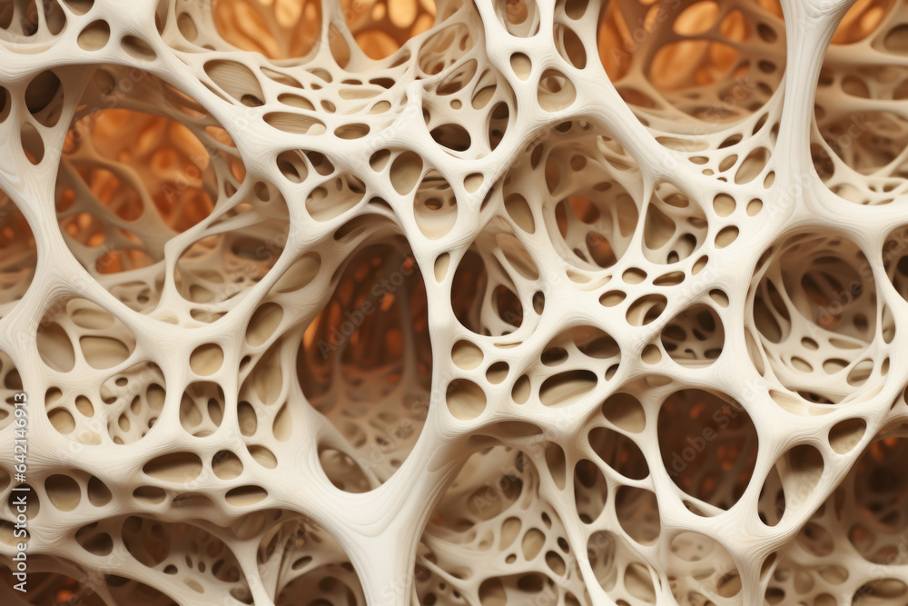 Abstract background of 3D printed epidermal structure. Abstract background of 3D printed epidermal structure.