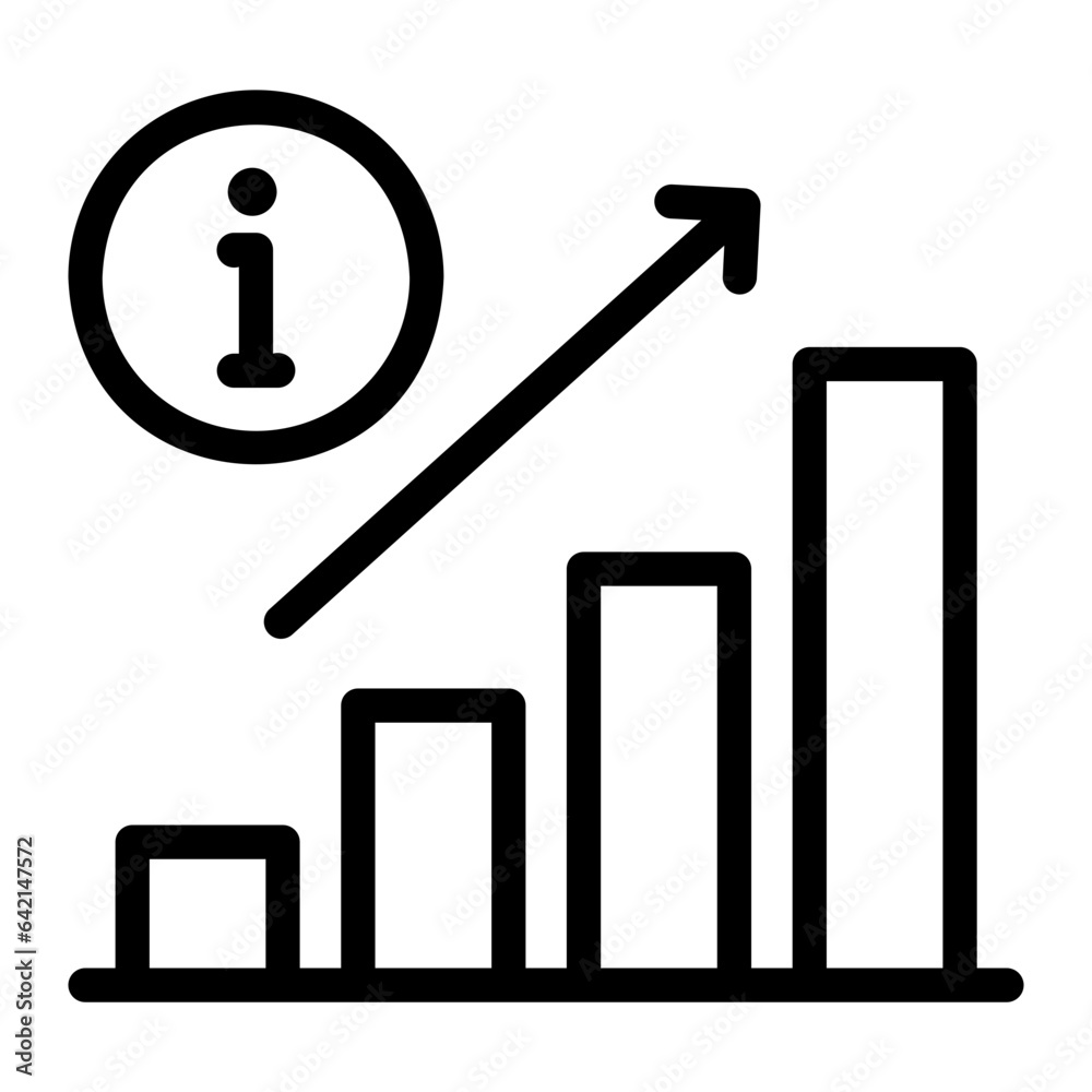 growth line icon growth line icon