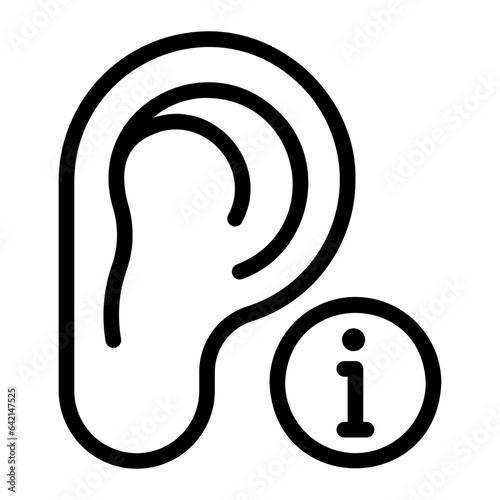 ear line icon
