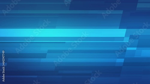 Bright blue abstract hi-tech geometric motion design. Seamless looping. Video animation Ultra HD 4K 3840x2160