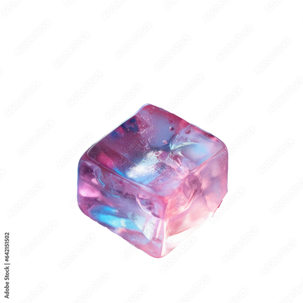 Closeup photo of ice transparent background Closeup photo of ice transparent background