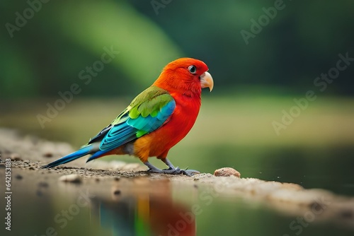 red and green macaw © azka