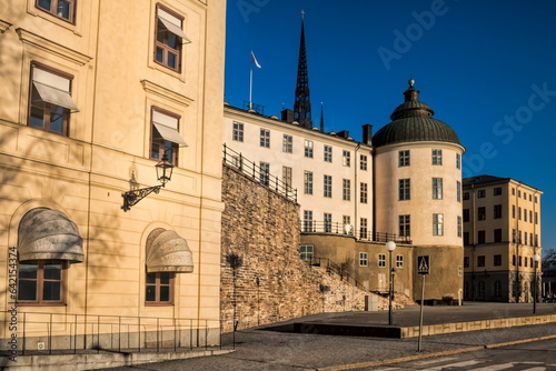 stockholm, schweden - gebäude auf der insel gamla stan