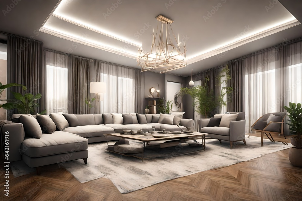 Luxury home, a grand entrance foyer welcomes you with soaring ceilings ...