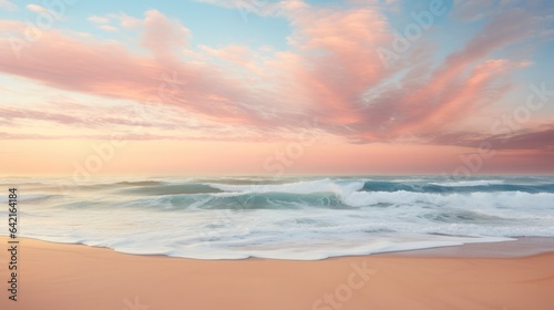 wave  beach  summer  sand  sea  ocean  travel  nature  lagoon  paradise. background picture is wave of ocean beach. color of sea is navy and green blue. when wave impact at sand born of bubble so much