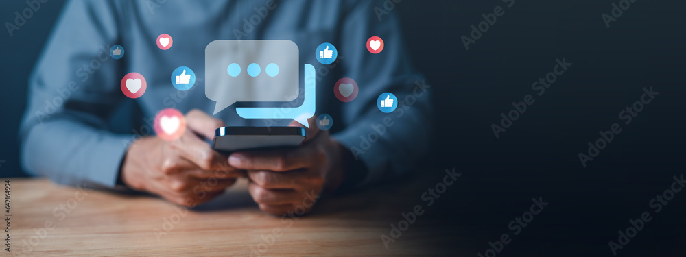 love, like, bubble, message, speech bubble, balloon, discussion, social media, shape, chat. touching smartphone for chatting and message. social network has like, love, speech bubble show around that. love, like, bubble, message, speech bubble, balloon, discussion, social media, shape, chat. touching smartphone for chatting and message. social network has like, love, speech bubble show around that.