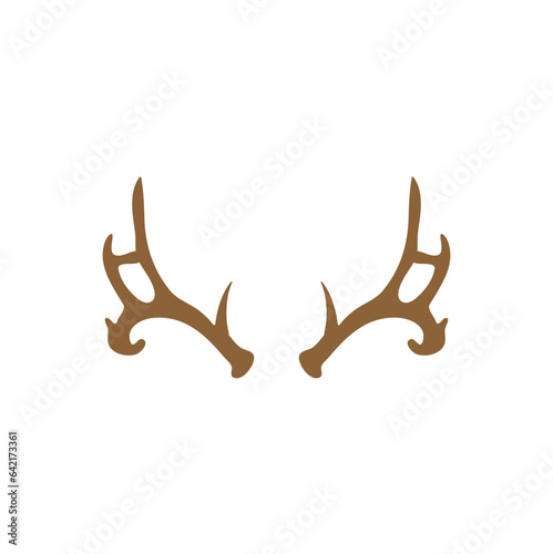 Hand drawn Deer antler illustration design vector © P4ramours