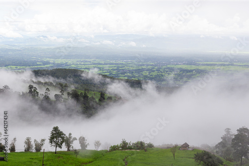 Foggy Morning at Phu Thap Buek, Phetchabun Province, Thailand