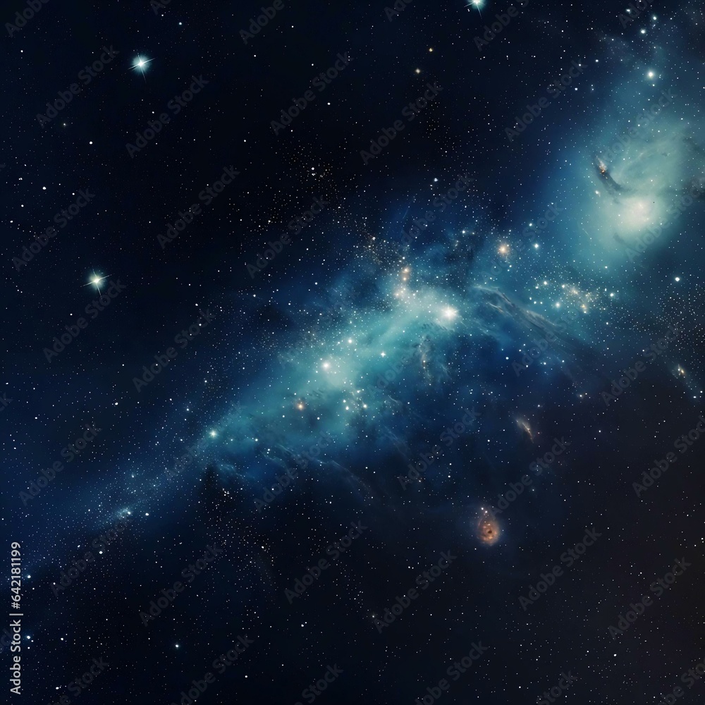 Obraz premium background with stars galaxy