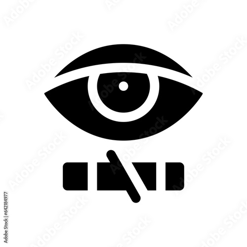 eye glyph icon