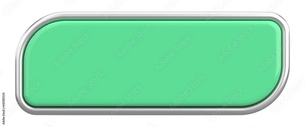 3D button. Empty button. 3D illustration. 3D button. Empty button. 3D illustration.