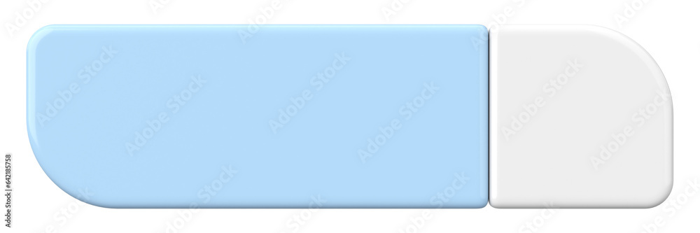 3D button. Empty button. 3D illustration. 3D button. Empty button. 3D illustration.