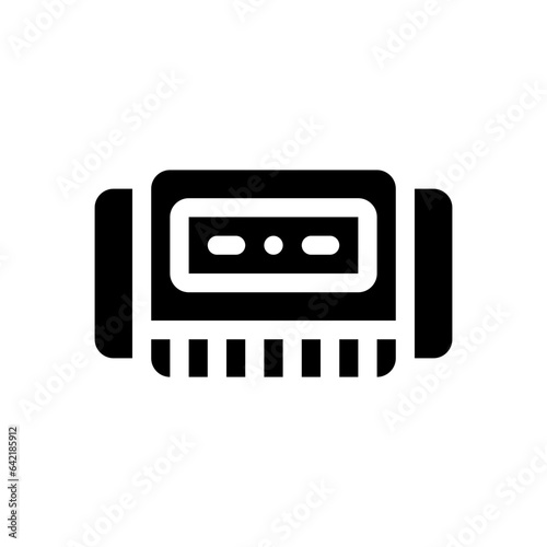 harmonica glyph icon