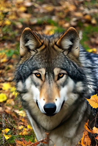 wolf photo, 8k, real, wild animal, angry, fine art