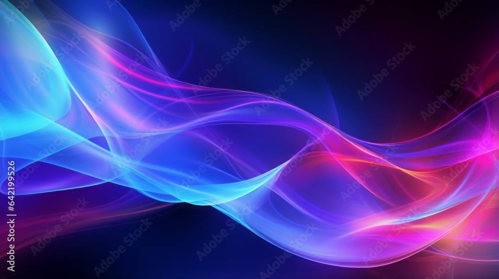 Fototapeta premium background neon colored luminous.