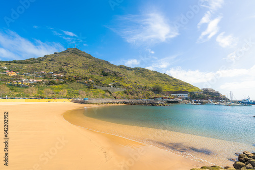 Landscape with Machico bay, Madeira Island, Portugal