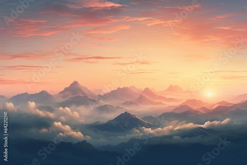 Sunset over the mountains © MirkanRodi