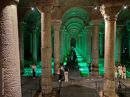 Tableau sur toile Basilica Cistern is in Istanbul, Turkey.