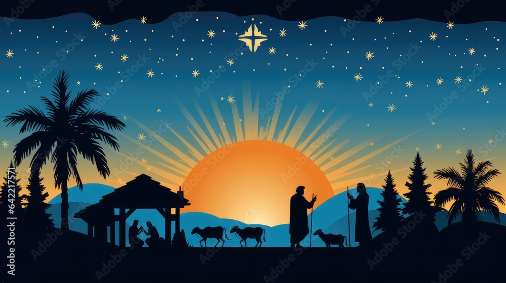 Holy Night at Christmas - stock concepts