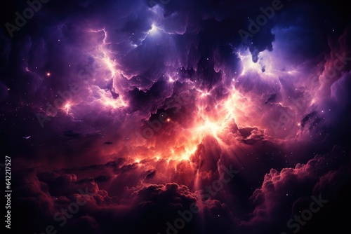 Electrifying Enigma: Exploring the Phenomenon of Purple Lightning in the Night Sky