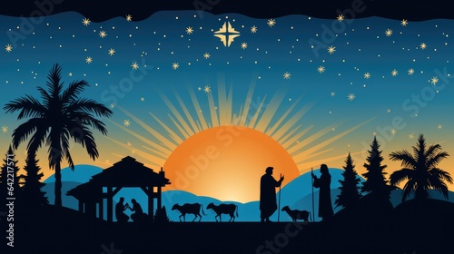 Holy Night at Christmas - stock concepts
