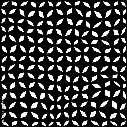 White background with black pattern.Repeat Pattern for fashion, textile design,  on wall paper, wrapping paper, fabrics and home decor. Seamless pattern in grunge style.