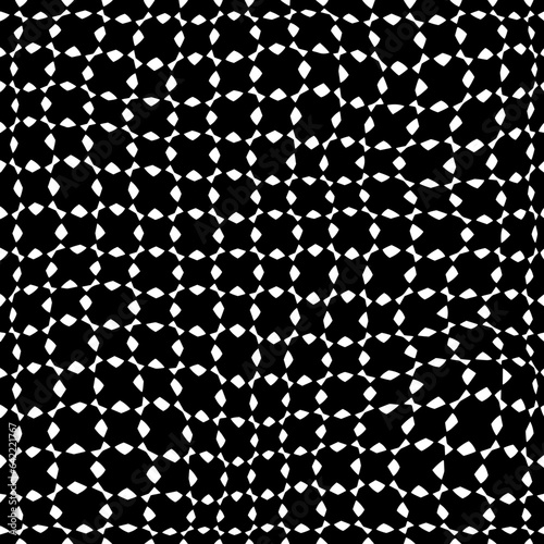 White background with black pattern.Repeat Pattern for fashion, textile design,  on wall paper, wrapping paper, fabrics and home decor. Seamless pattern in grunge style.